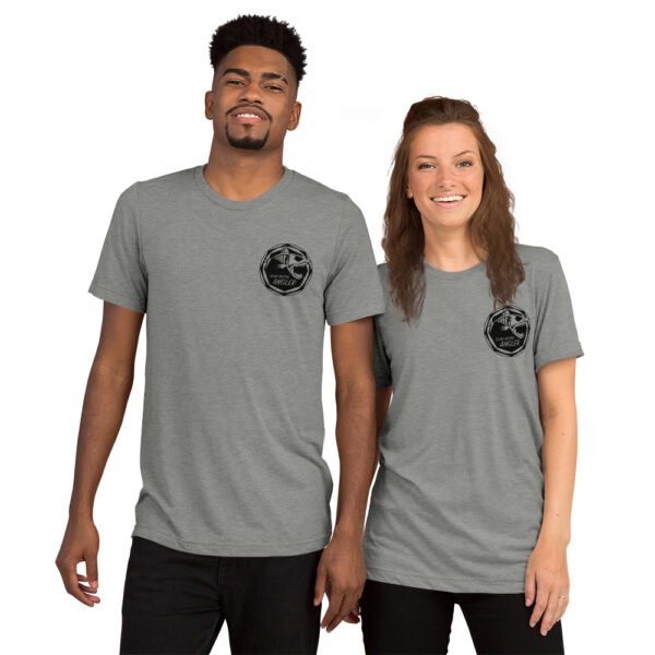 T-shirt à Manches Courtes avec Logo Noir avant seulement – Image 14