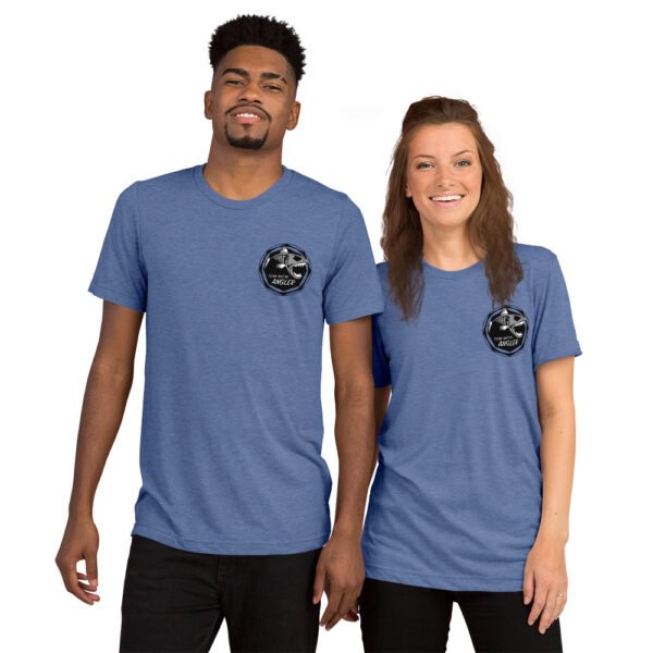 T-shirt à Manches Courtes avec Logo Gris avant et arrière – Image 13