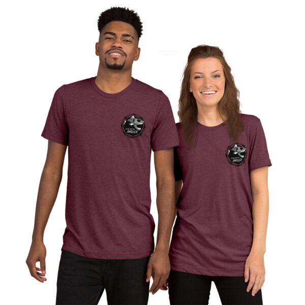 T-shirt à Manches Courtes avec Logo Gris avant et arrière – Image 5