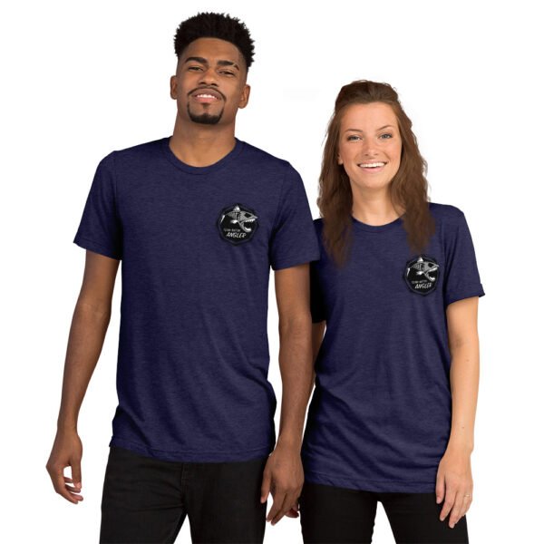 T-shirt à Manches Courtes avec Logo Gris avant et arrière – Image 4