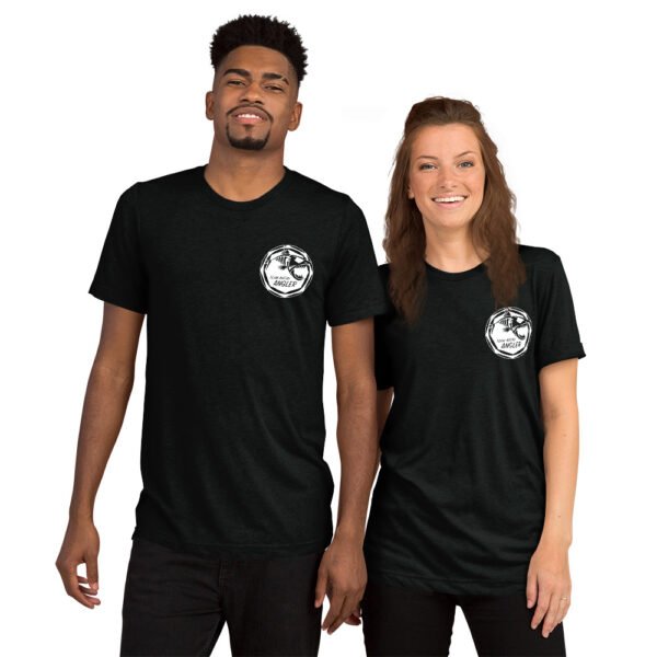 T-shirt à Manches Courtes avec Logo Blanc avant seulement