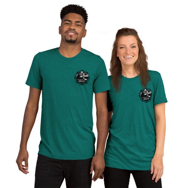 T-shirt à Manches Courtes avec Logo Gris avant et arrière – Image 9