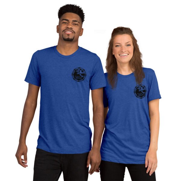 T-shirt à Manches Courtes avec Logo Noir avant seulement – Image 5
