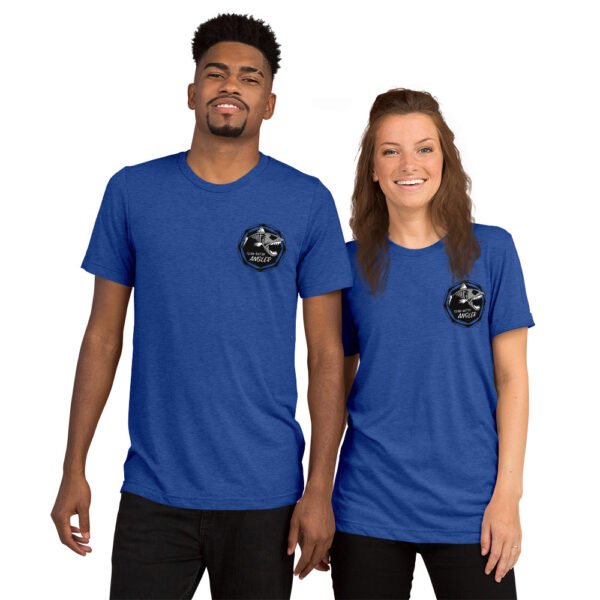 T-shirt à Manches Courtes avec Logo Gris avant et arrière – Image 6
