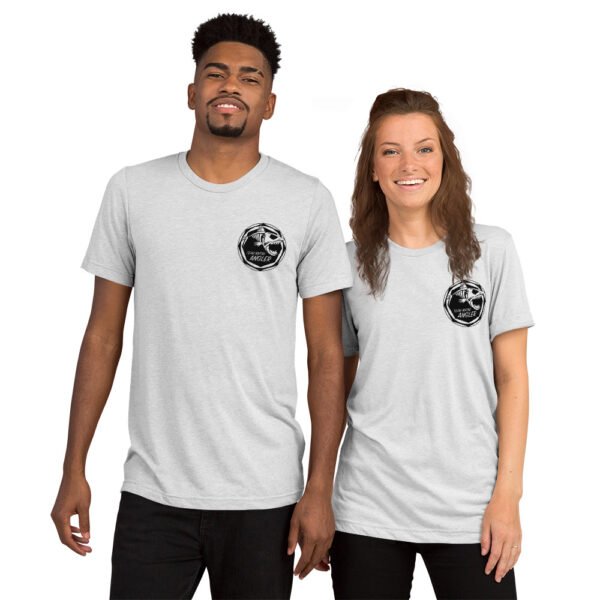 T-shirt à Manches Courtes avec Logo Noir avant seulement – Image 16