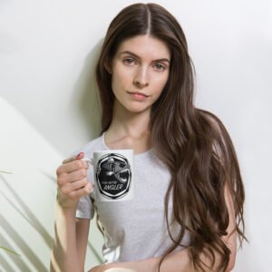 Tasse blanche avec logo