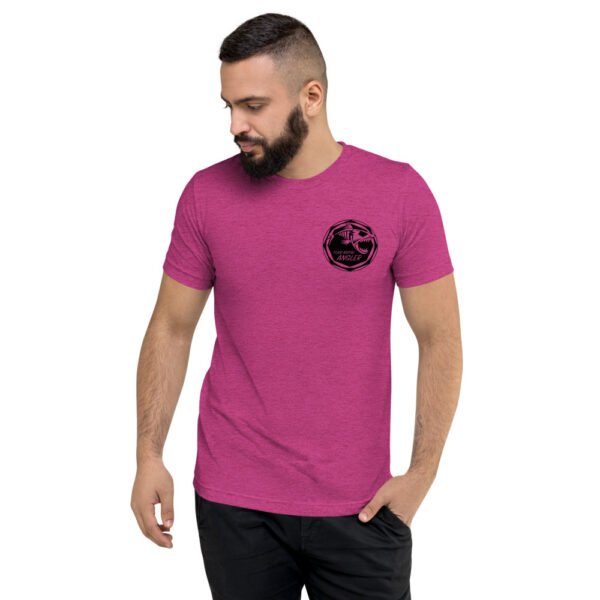 T-shirt à Manches Courtes avec logo Noir avant et arrière – Image 17