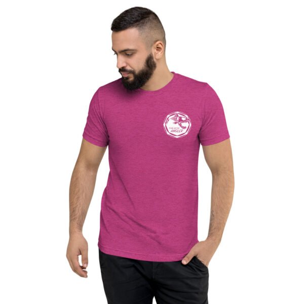 T-shirt à Manches Courtes avec logo blanc avant et arrière – Image 19