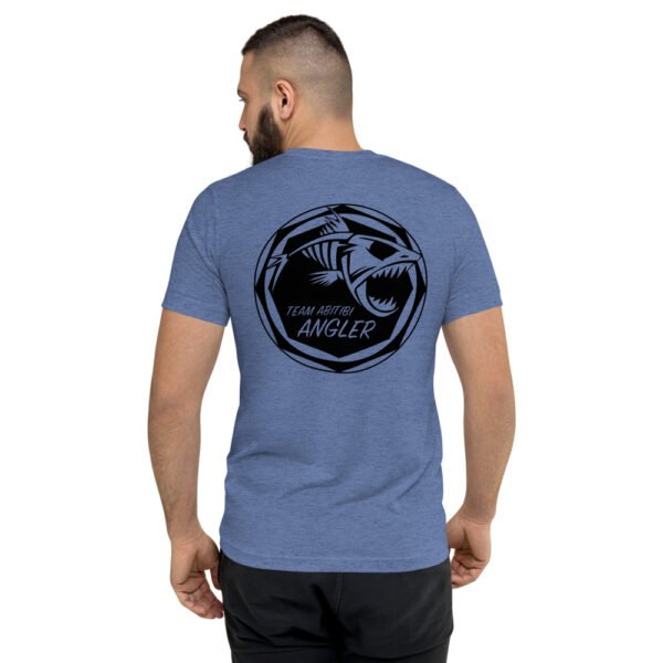 T-shirt à Manches Courtes avec logo Noir avant et arrière
