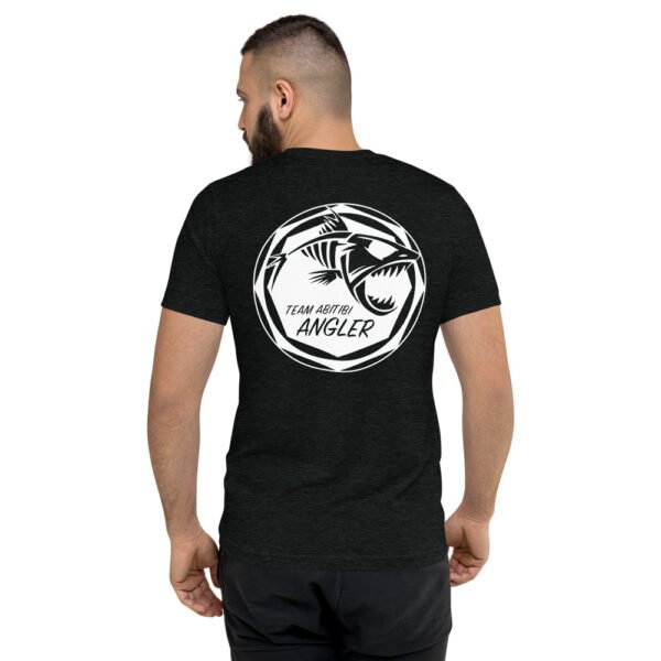 T-shirt à Manches Courtes avec logo blanc avant et arrière – Image 4