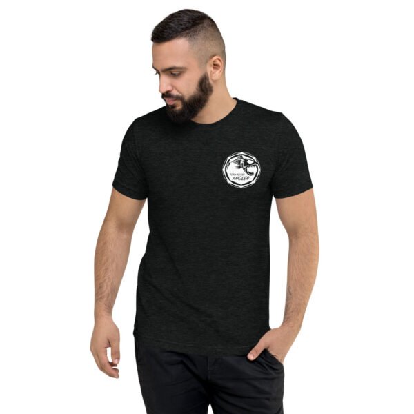 T-shirt à Manches Courtes avec logo blanc avant et arrière – Image 3