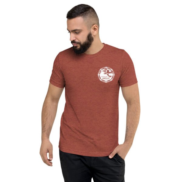 T-shirt à Manches Courtes avec logo blanc avant et arrière – Image 21
