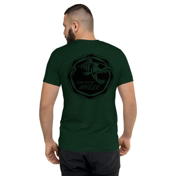 T-shirt à Manches Courtes avec logo Noir avant et arrière – Image 4