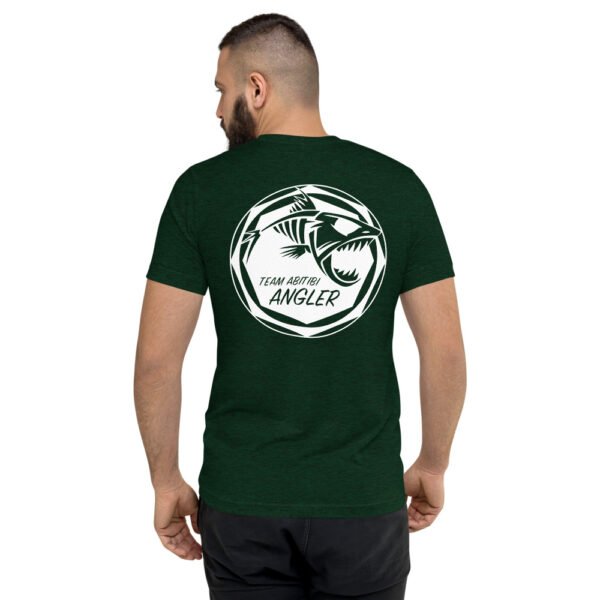T-shirt à Manches Courtes avec logo blanc avant et arrière – Image 6