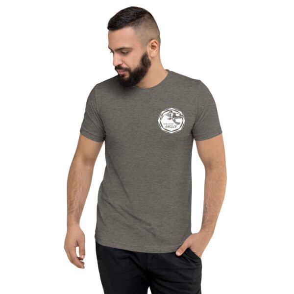 T-shirt à Manches Courtes avec logo blanc avant et arrière – Image 23