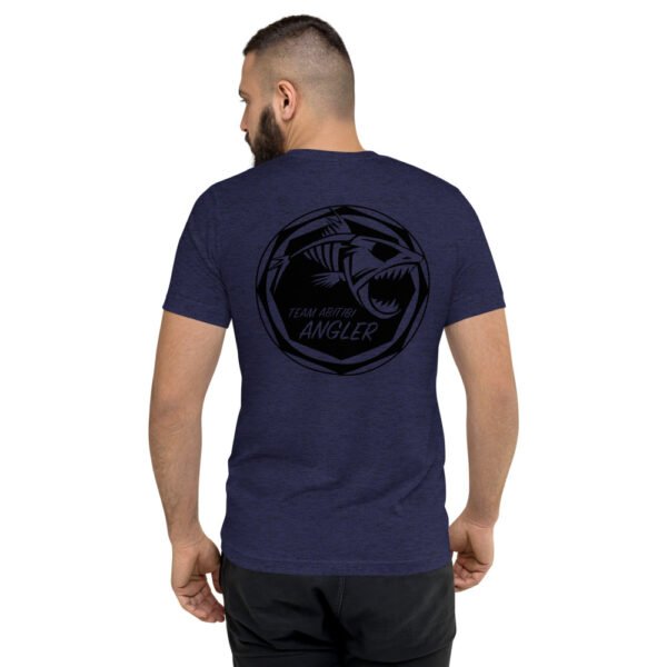 T-shirt à Manches Courtes avec logo Noir avant et arrière – Image 6