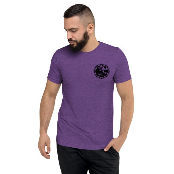 T-shirt à Manches Courtes avec logo Noir avant et arrière – Image 11
