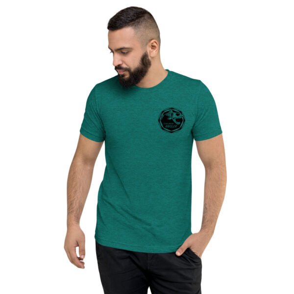 T-shirt à Manches Courtes avec logo Noir avant et arrière – Image 15
