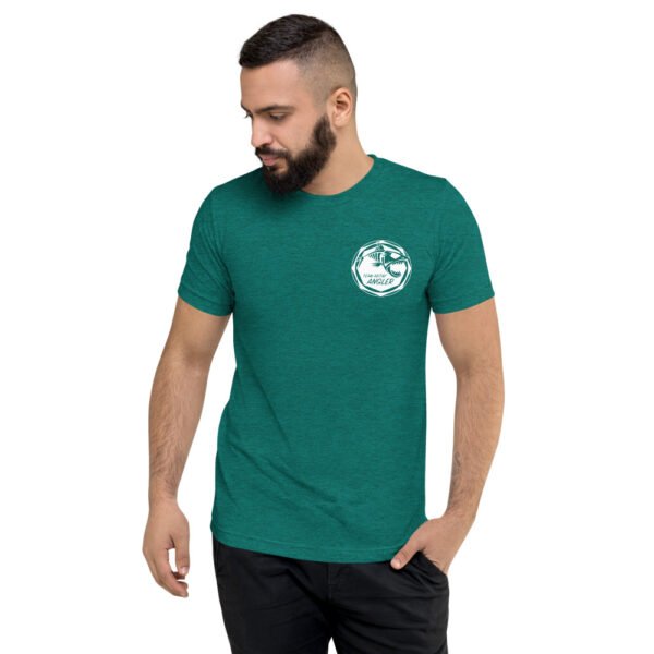 T-shirt à Manches Courtes avec logo blanc avant et arrière – Image 17