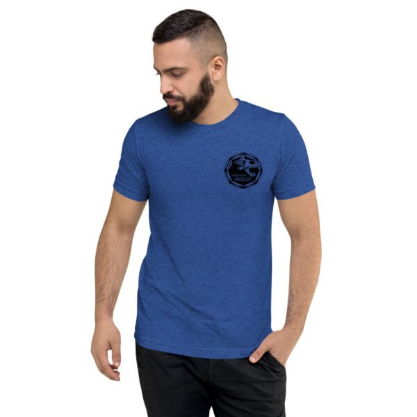 T-shirt à Manches Courtes avec logo Noir avant et arrière – Image 9